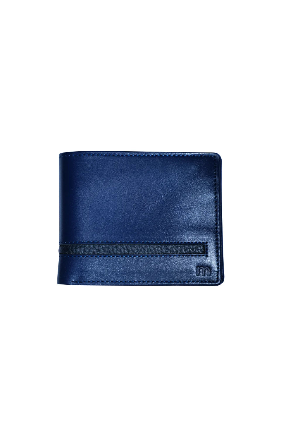 Navy Leather Wallet