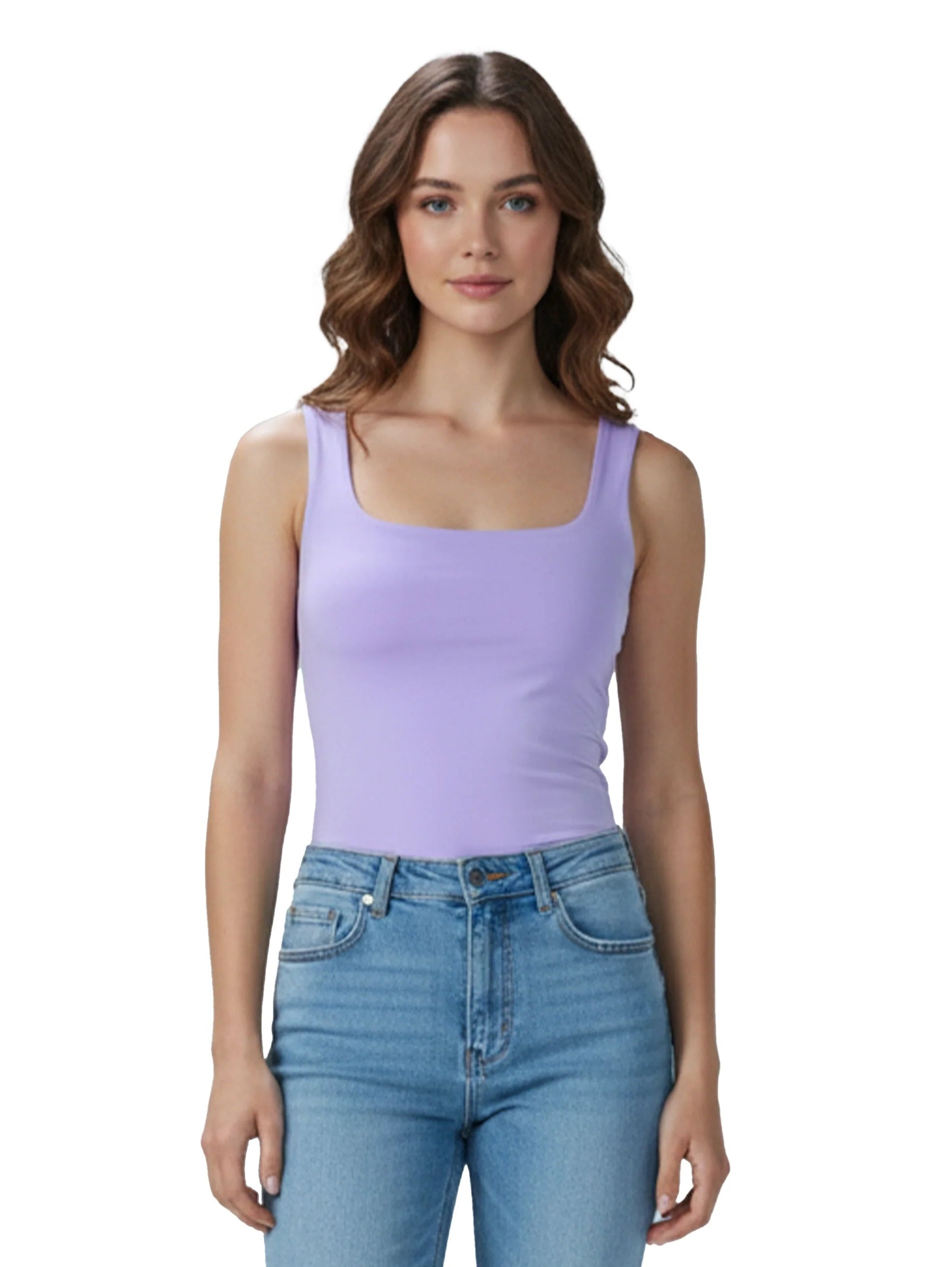 Short Sleeve Purple Basic