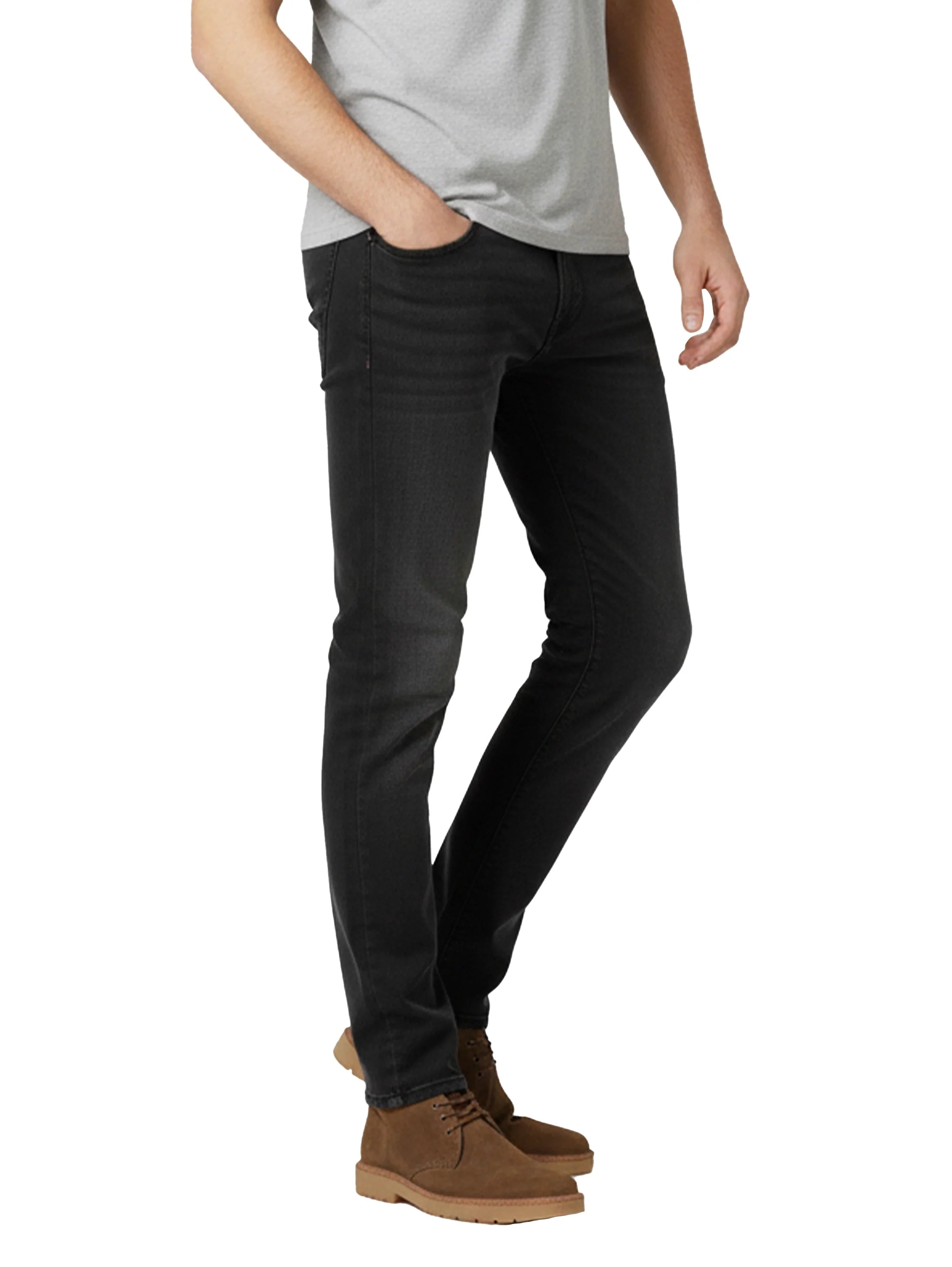 Black Skinny Jeans With Five Pocket Style
