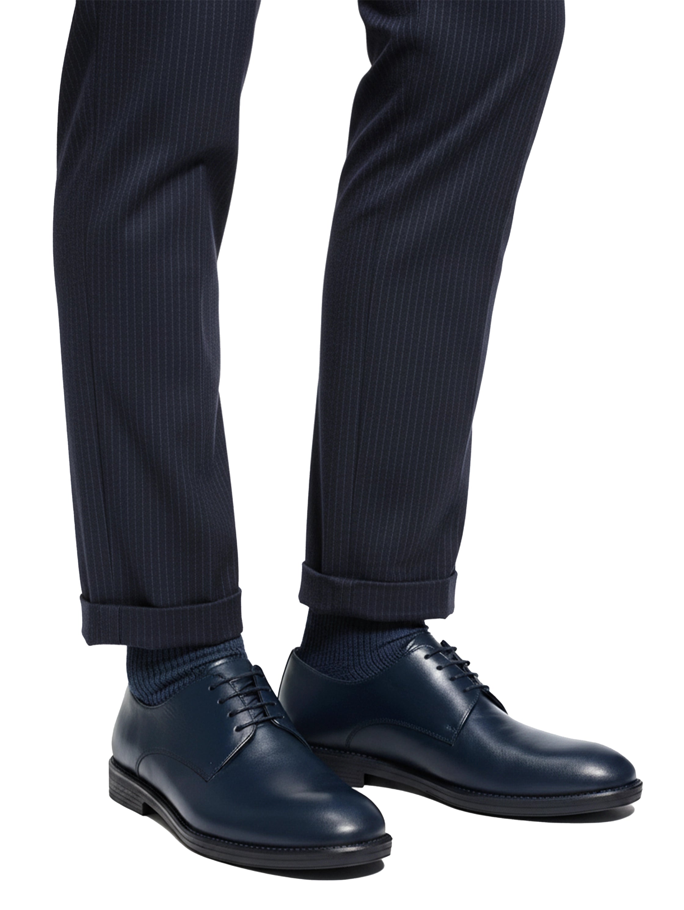 Classic Elegant Navy Shoes