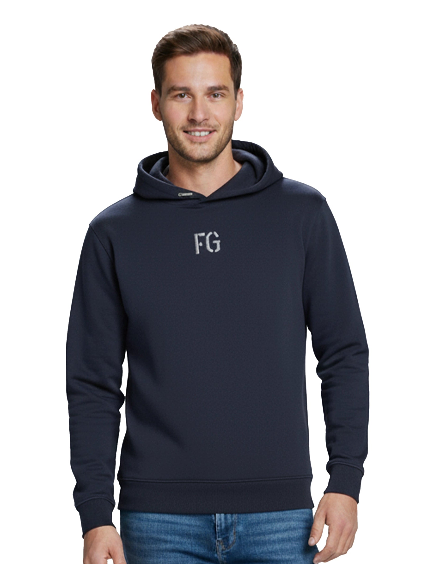 Long Sleeve Navy Hoodie