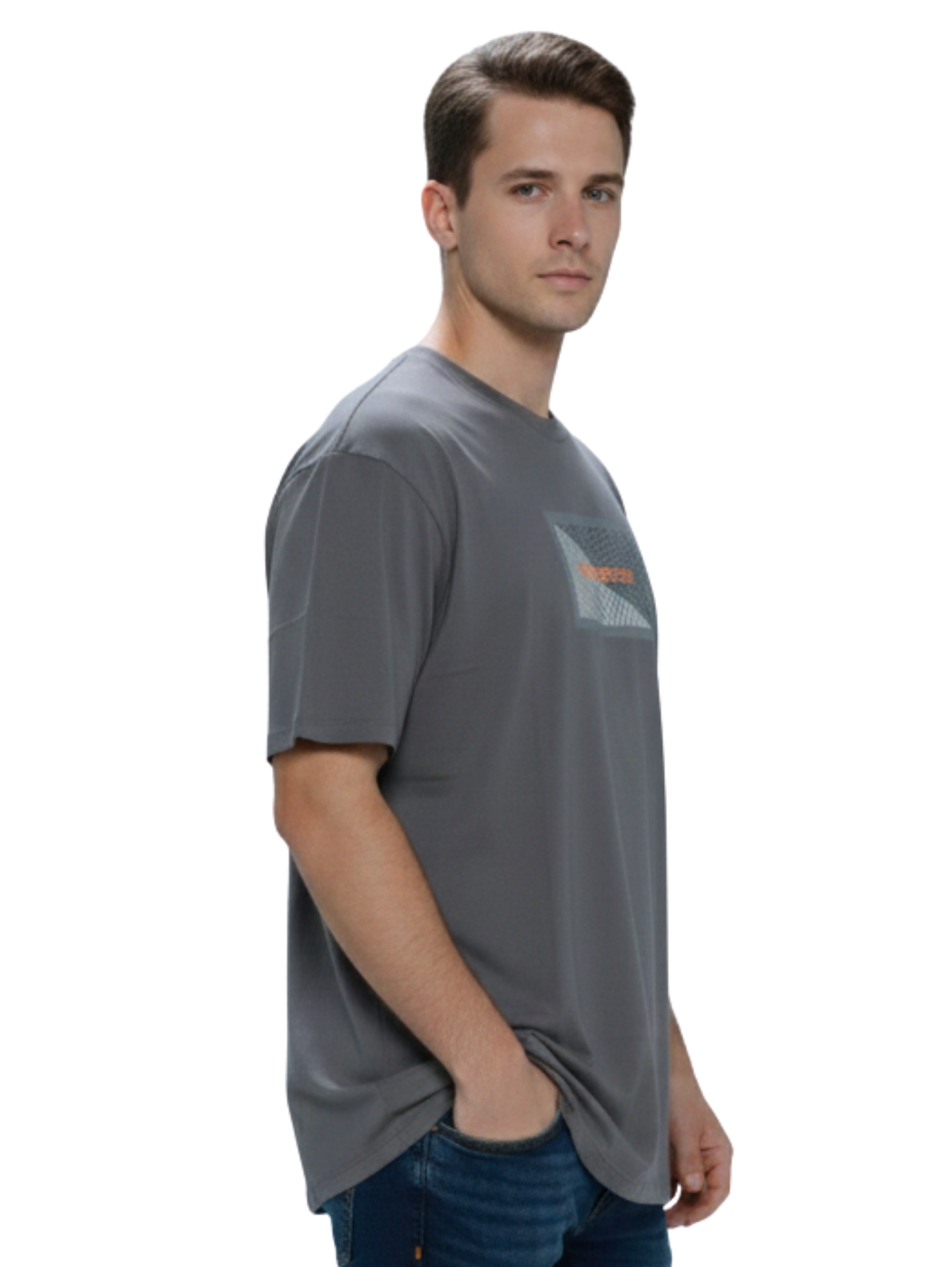 Smoke Cotton T-Shirt