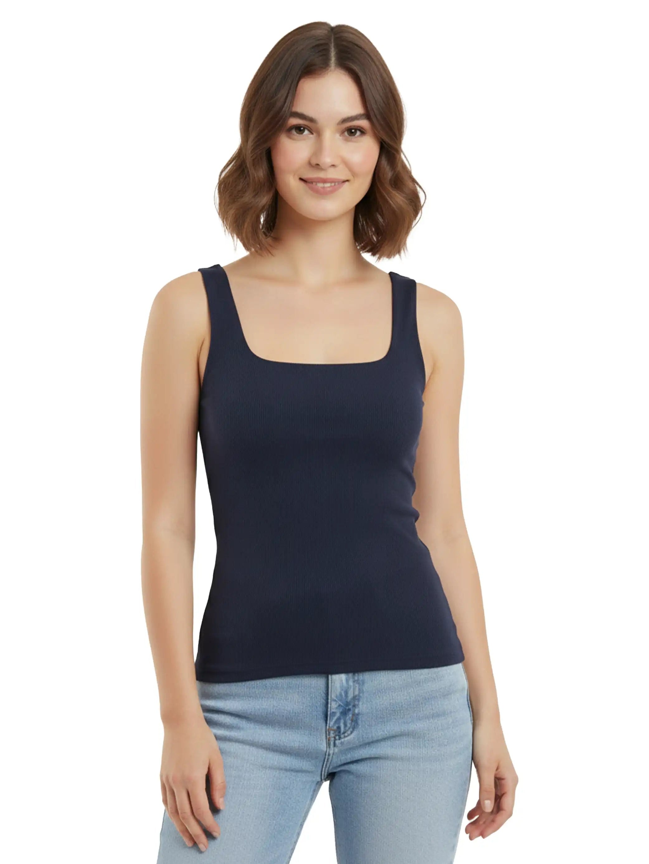 Short Sleeve Navy Basic