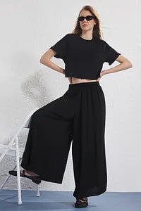 Trendyol Black Pant With Extra Wide Leg