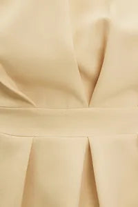 Trendyol Beige Crew Neck Sleeveless Blouse