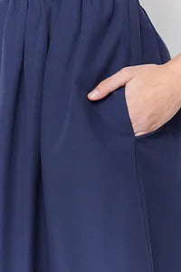 Trendyol Indigo Dress With Side Pockets