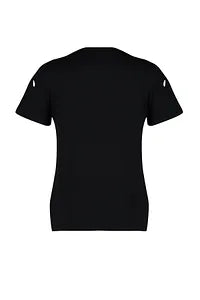 Trendyol Embroidery Pattern Black T-shirt