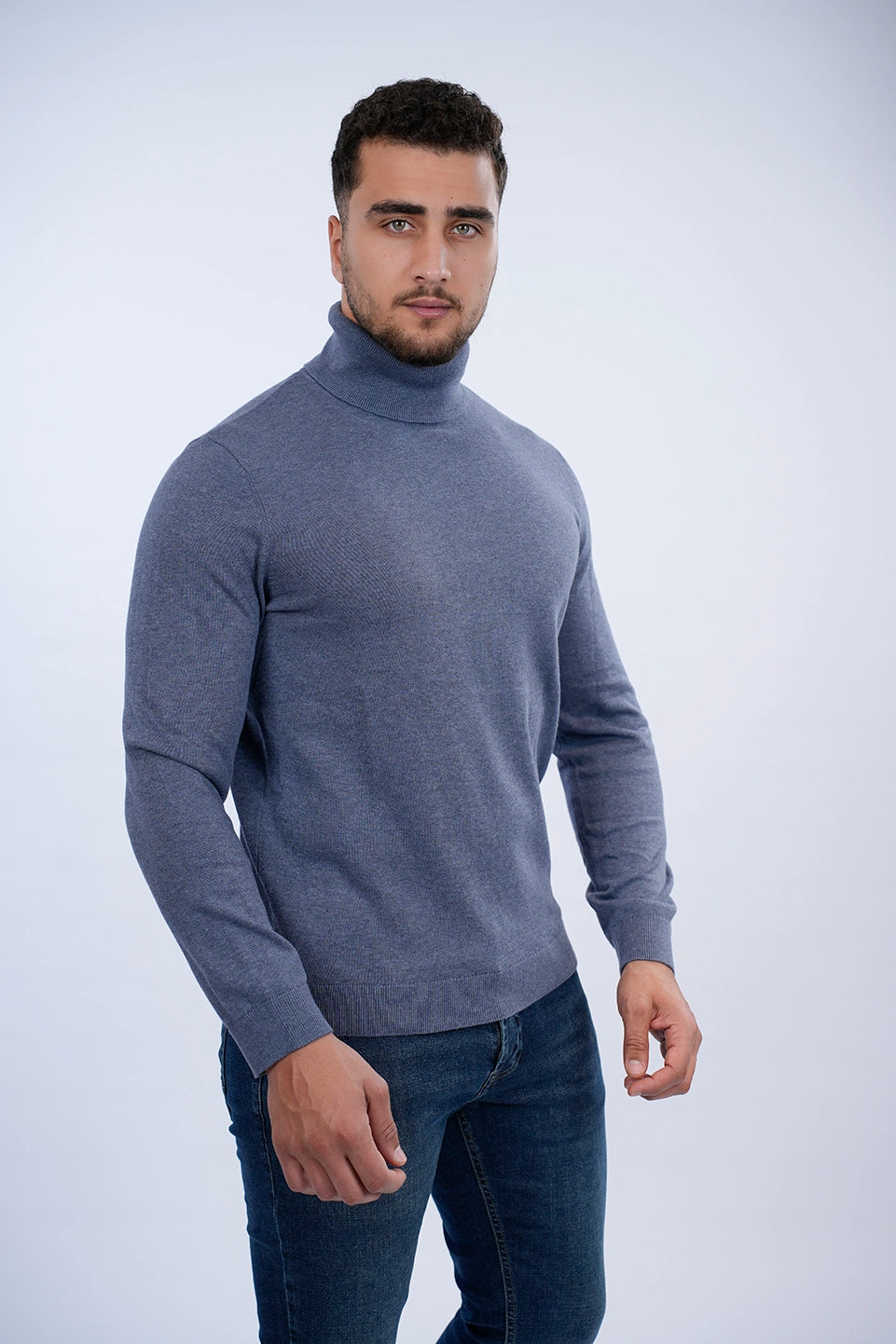 Tom Tailor Dark Grey Turtle Neck Basic