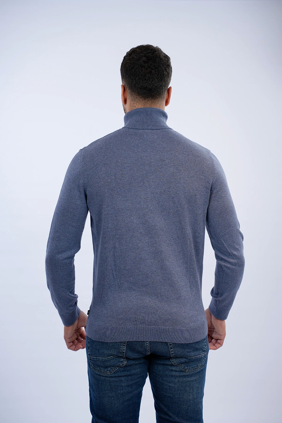 Tom Tailor Dark Grey Turtle Neck Basic