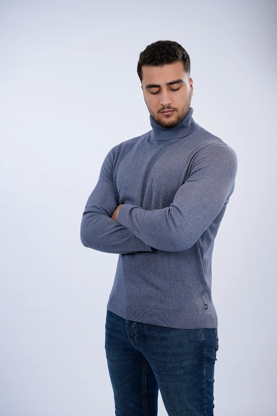 Tom Tailor Dark Grey Turtle Neck Basic