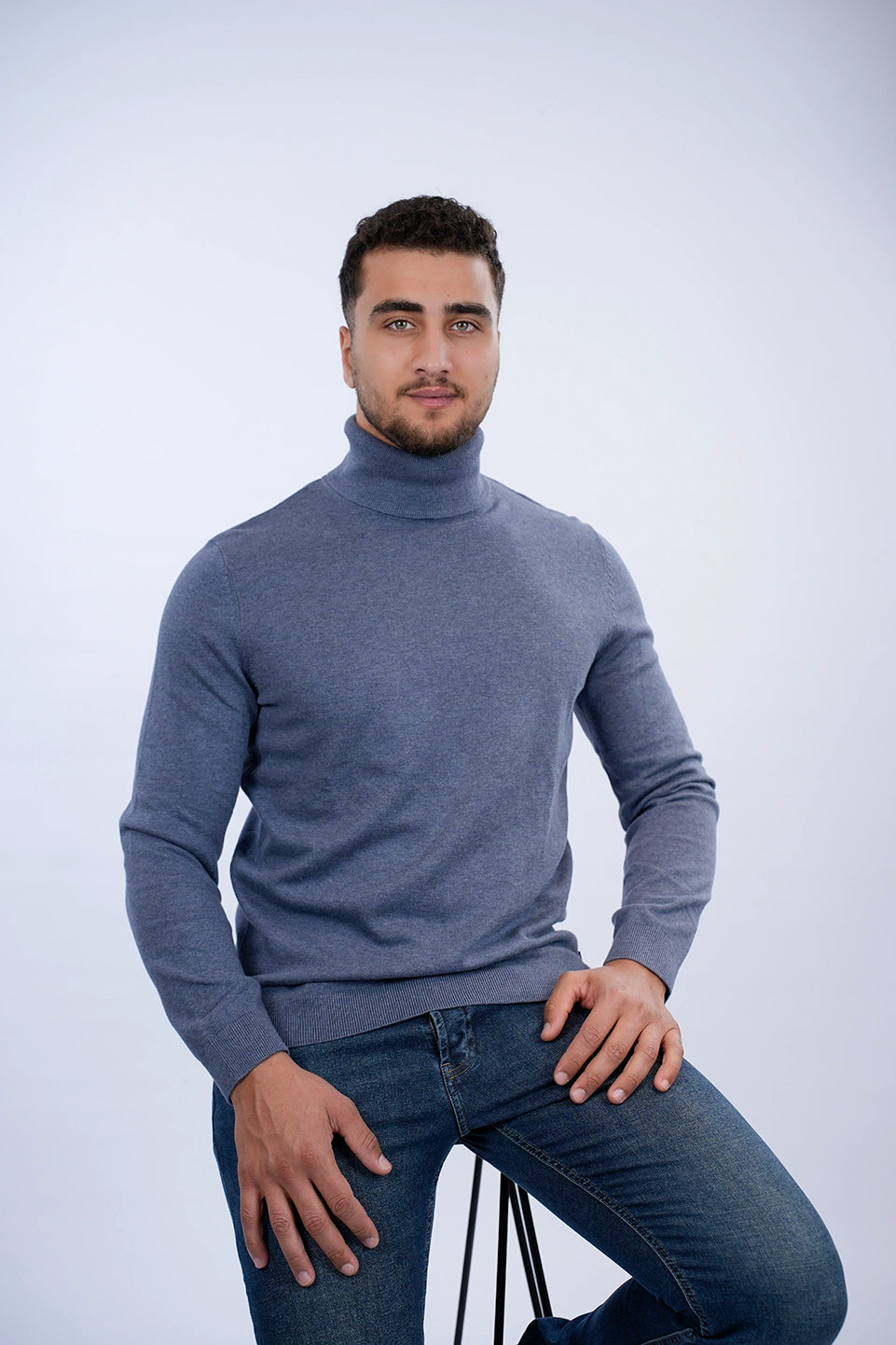 Tom Tailor Dark Grey Turtle Neck Basic