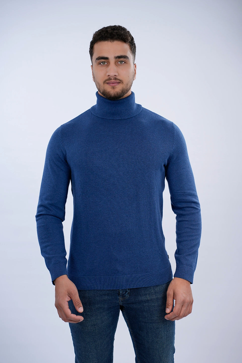 Tom Tailor Indigo Turtle Neck Basic