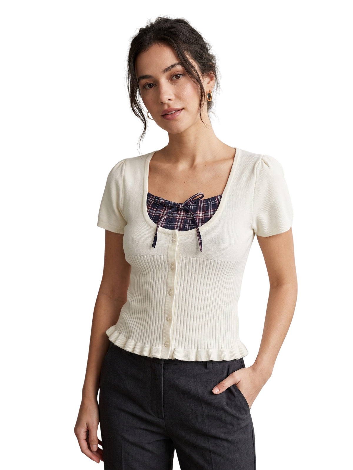 Off.White Scoop Neckline Pullover