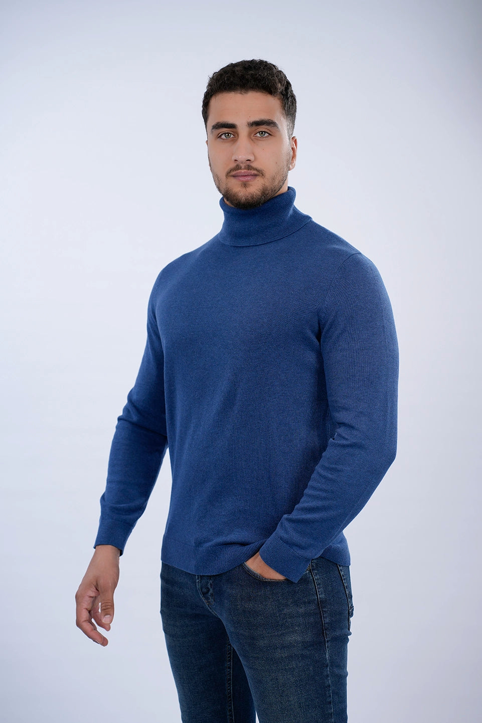 Tom Tailor Indigo Turtle Neck Basic