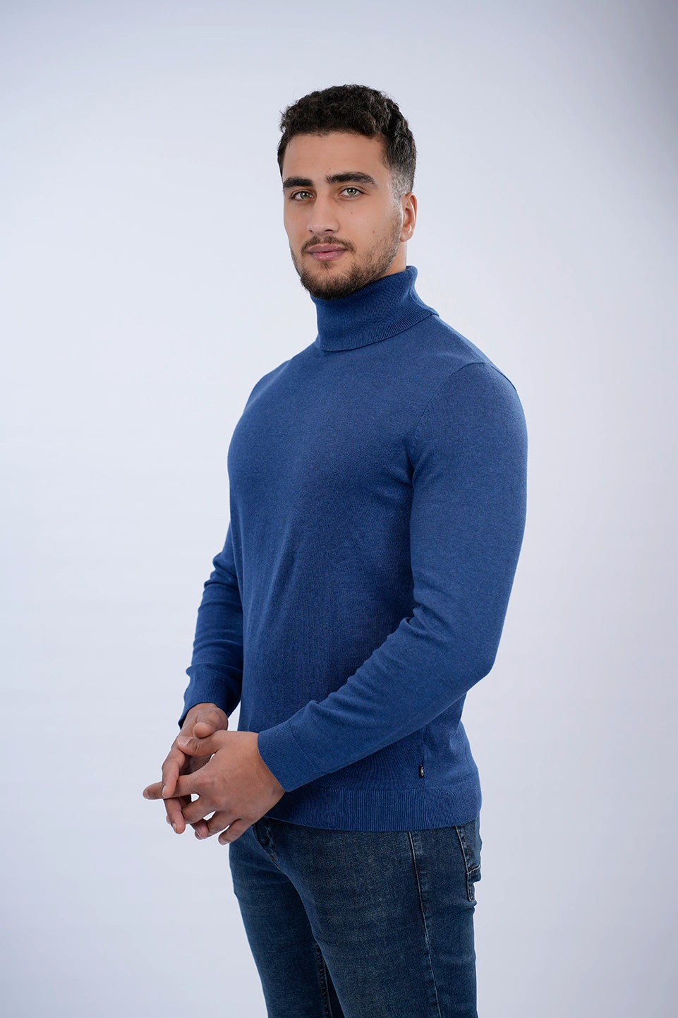 Tom Tailor Indigo Turtle Neck Basic