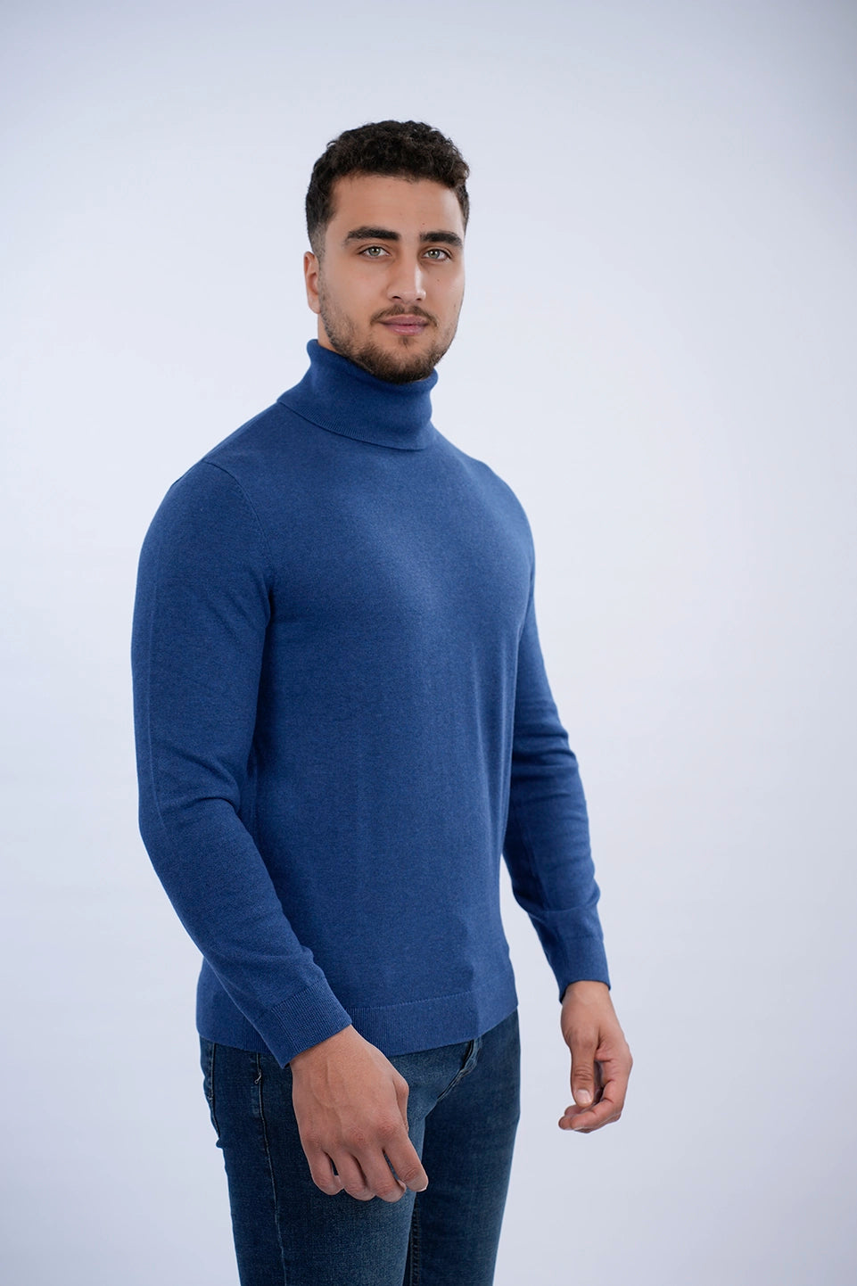 Tom Tailor Indigo Turtle Neck Basic