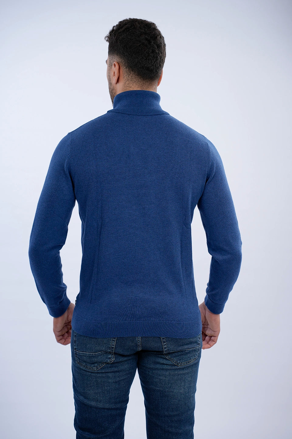 Tom Tailor Indigo Turtle Neck Basic