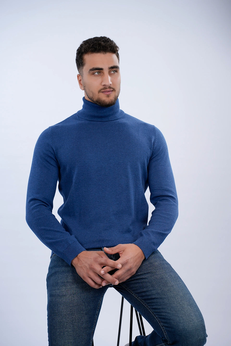 Tom Tailor Indigo Turtle Neck Basic