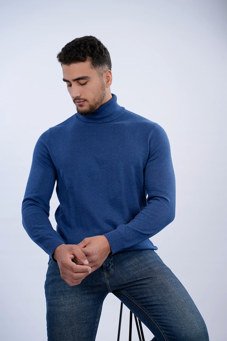 Tom Tailor Indigo Turtle Neck Basic