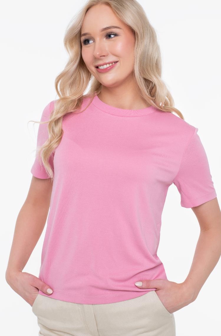 Tom Tailor Basic Loose Fit Light Pink T-shirt