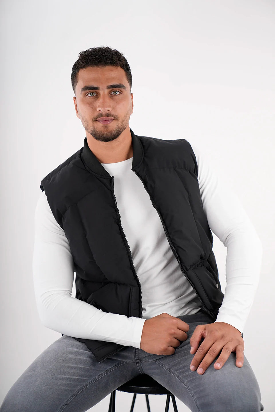 Black Vest Puffer