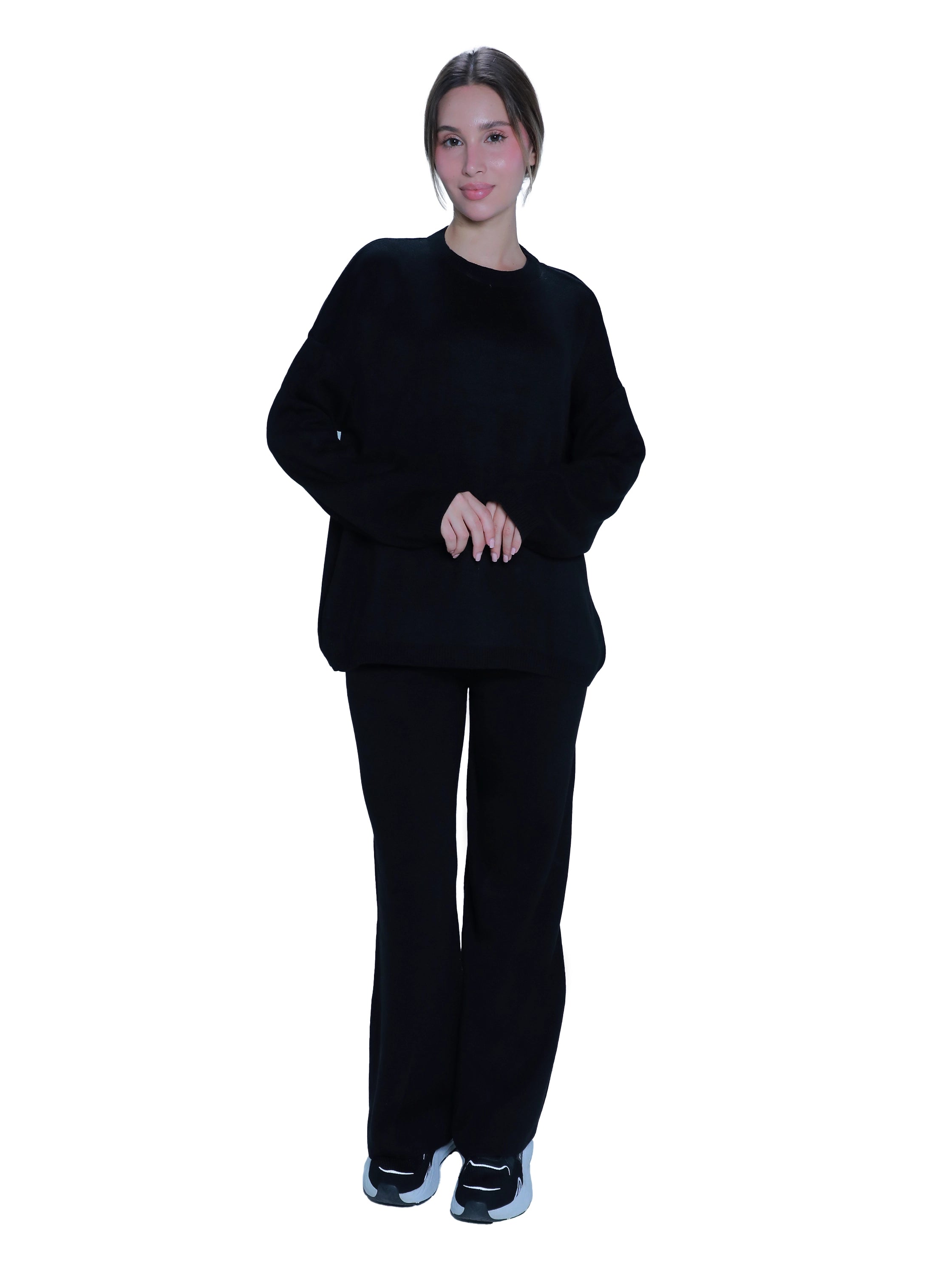Black pant With Sweater Warm Set
