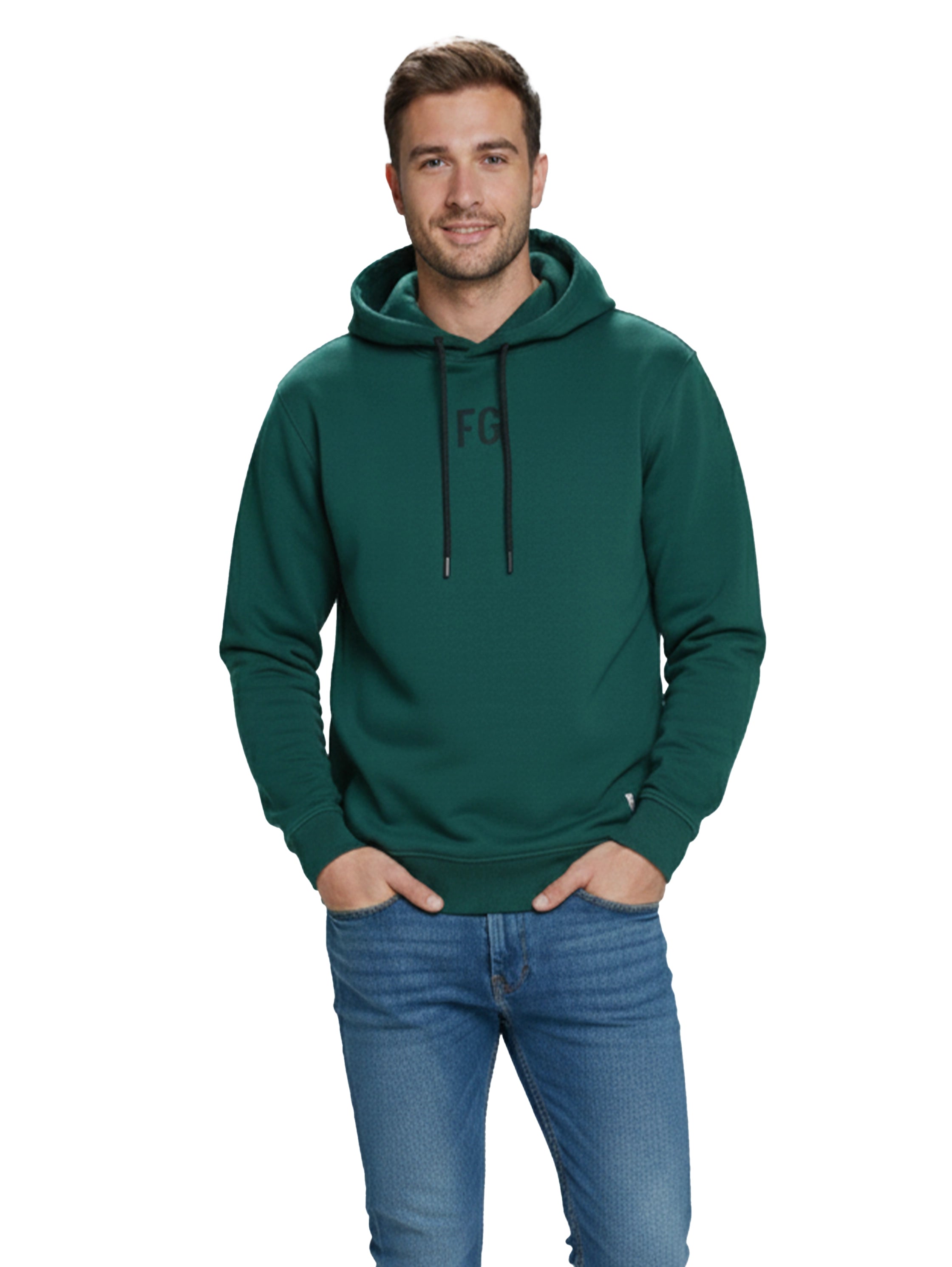 Long Sleeved Green Hoodie