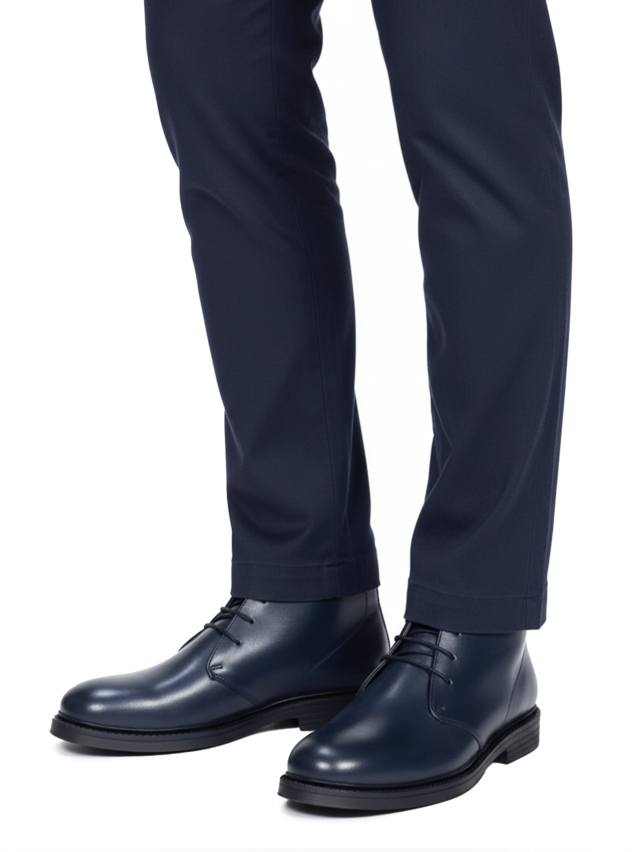 Navy Stylish Boot With Laces