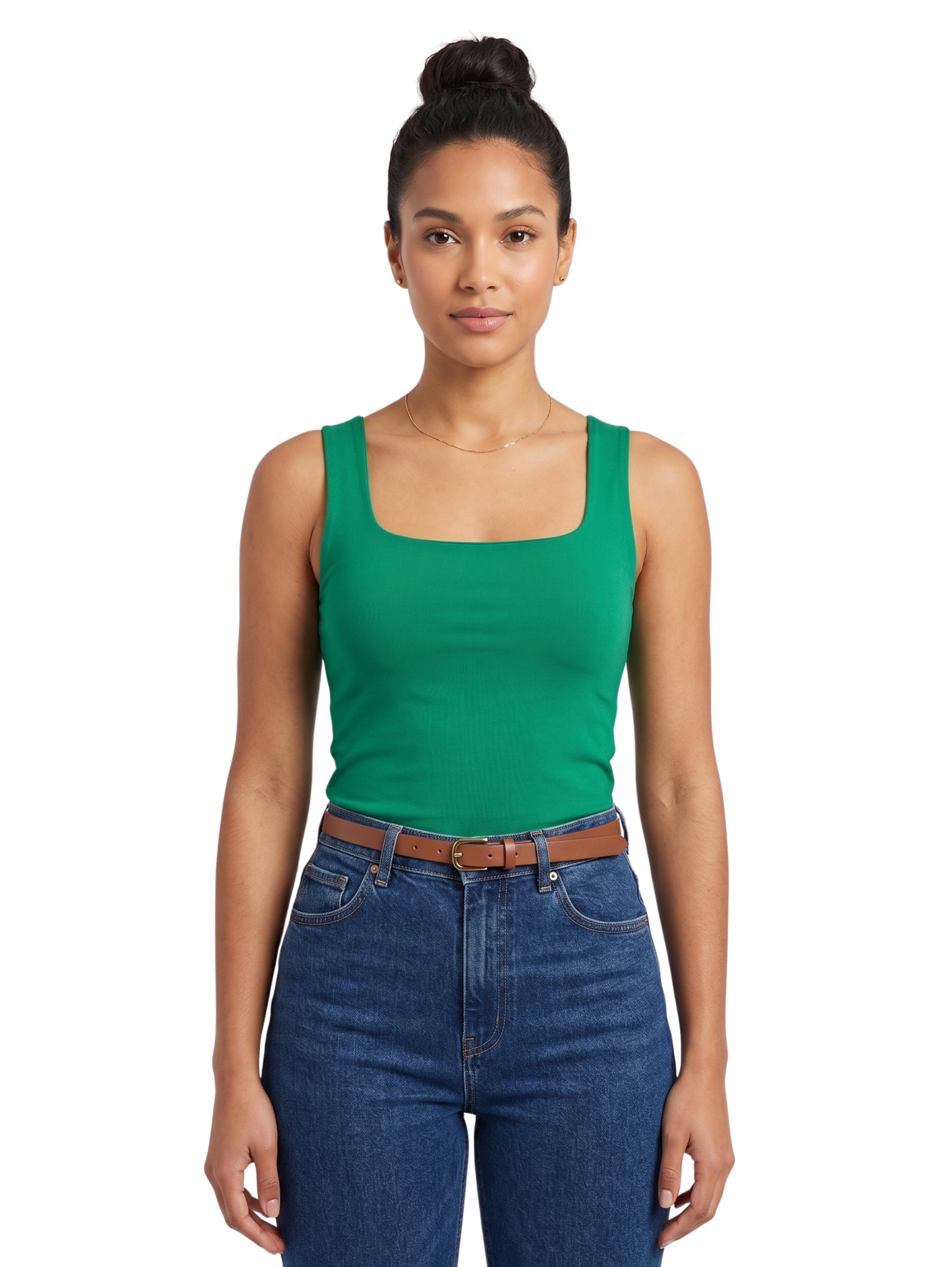 Short Sleeve Green Basic