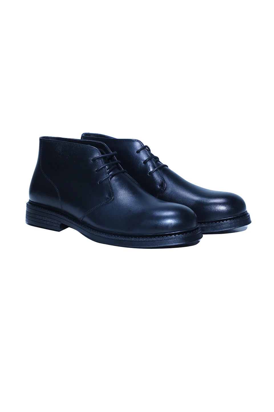 Black Stylish Boot With Laces