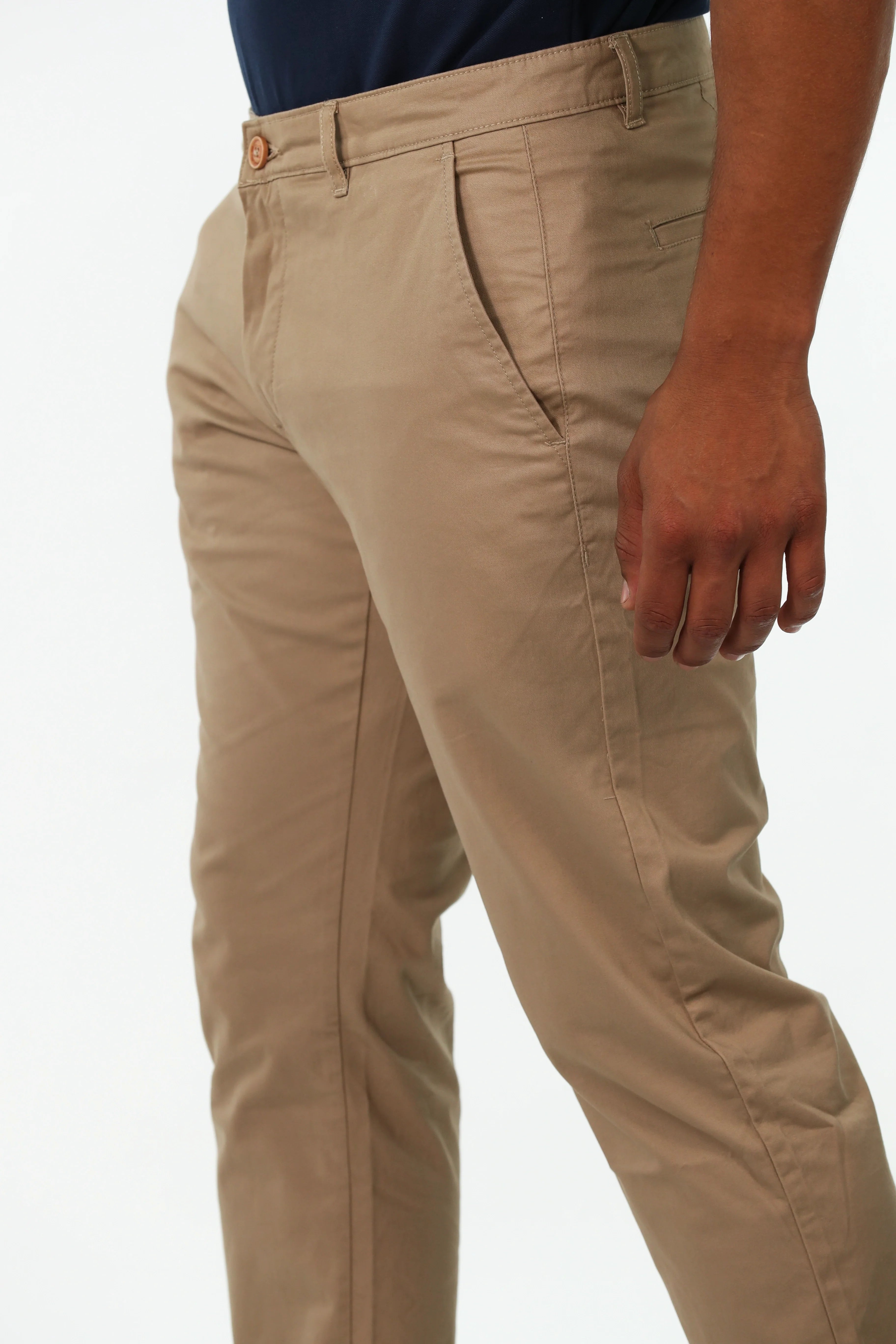 Slim Fit Beige Chino