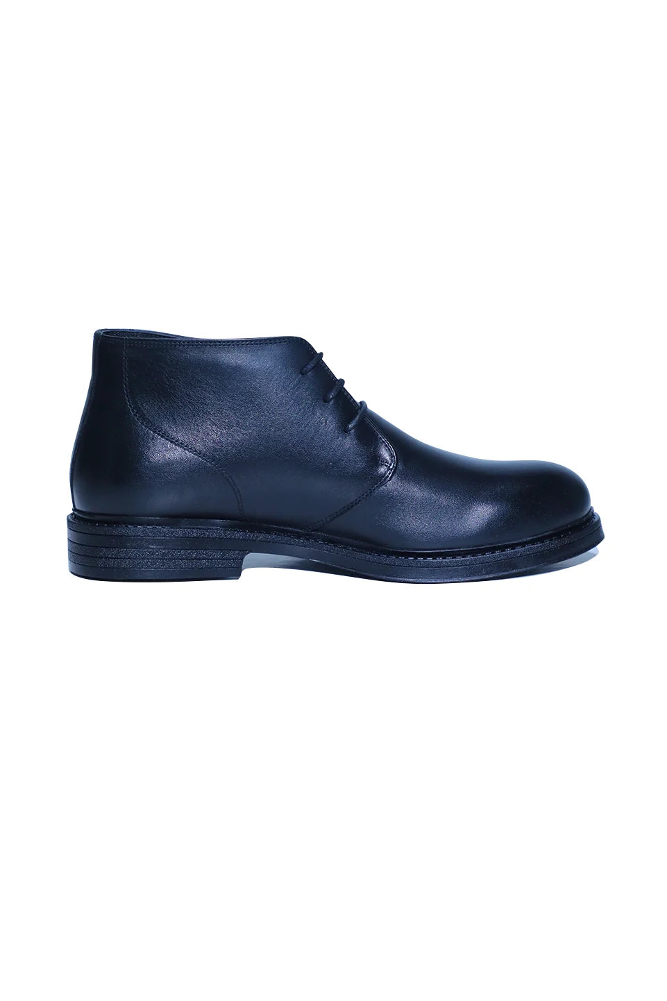 Black Stylish Boot With Laces