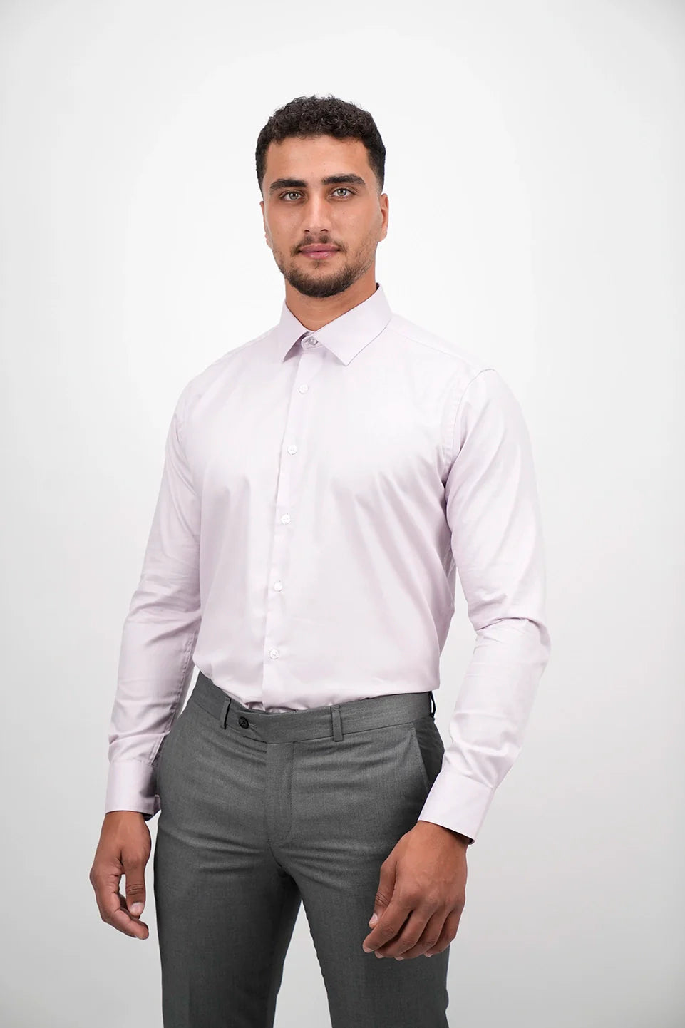 Non Iron Light Purple Classic Shirt