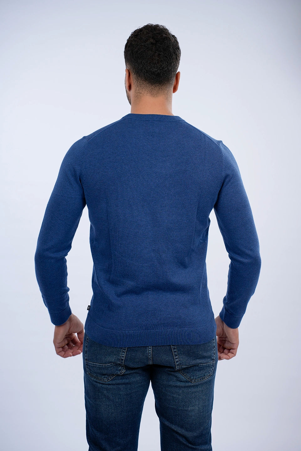 Tom Tailor Blue Basic Round Neck