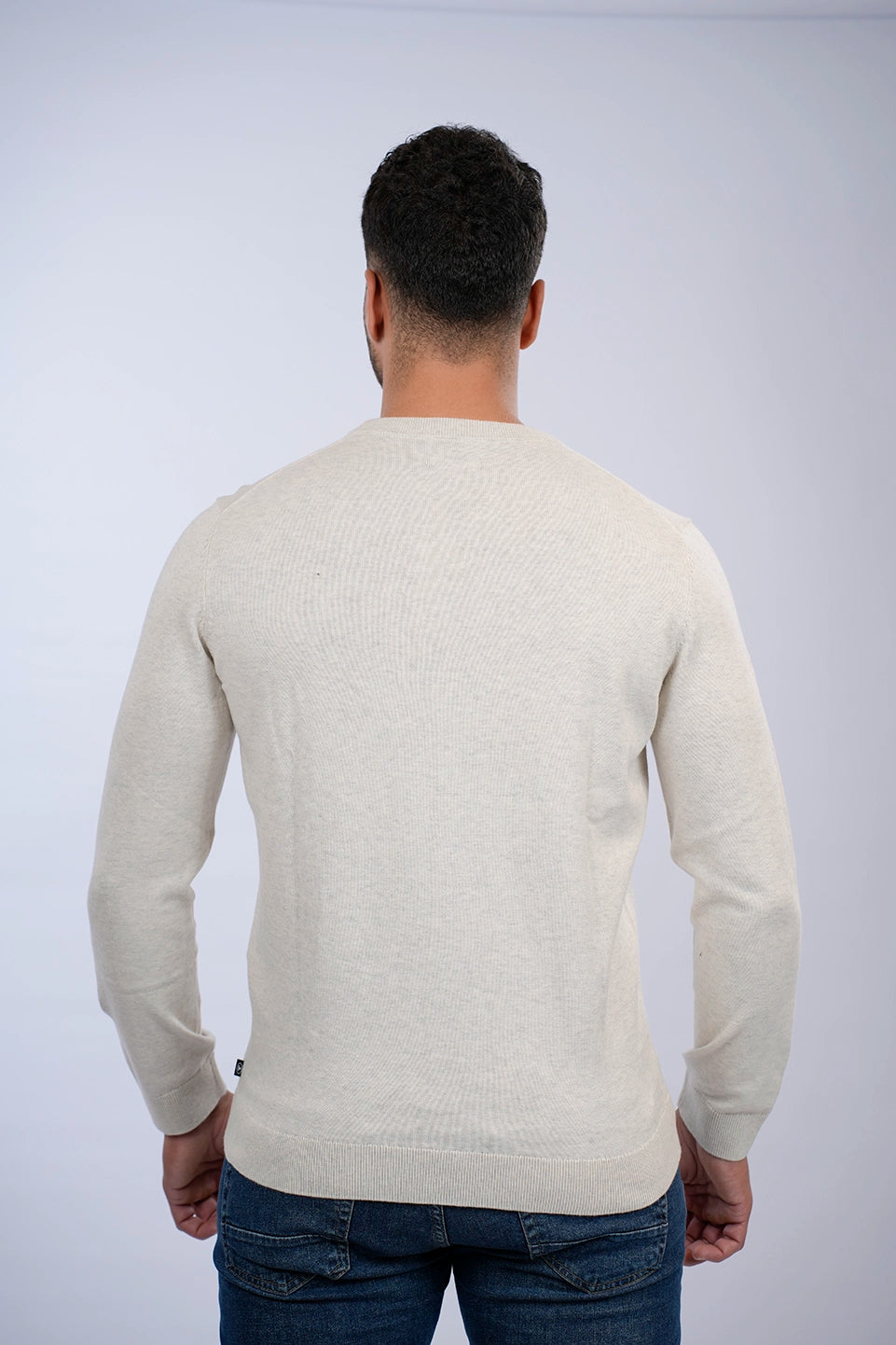 Tom Tailor Beige Basic Round Neck