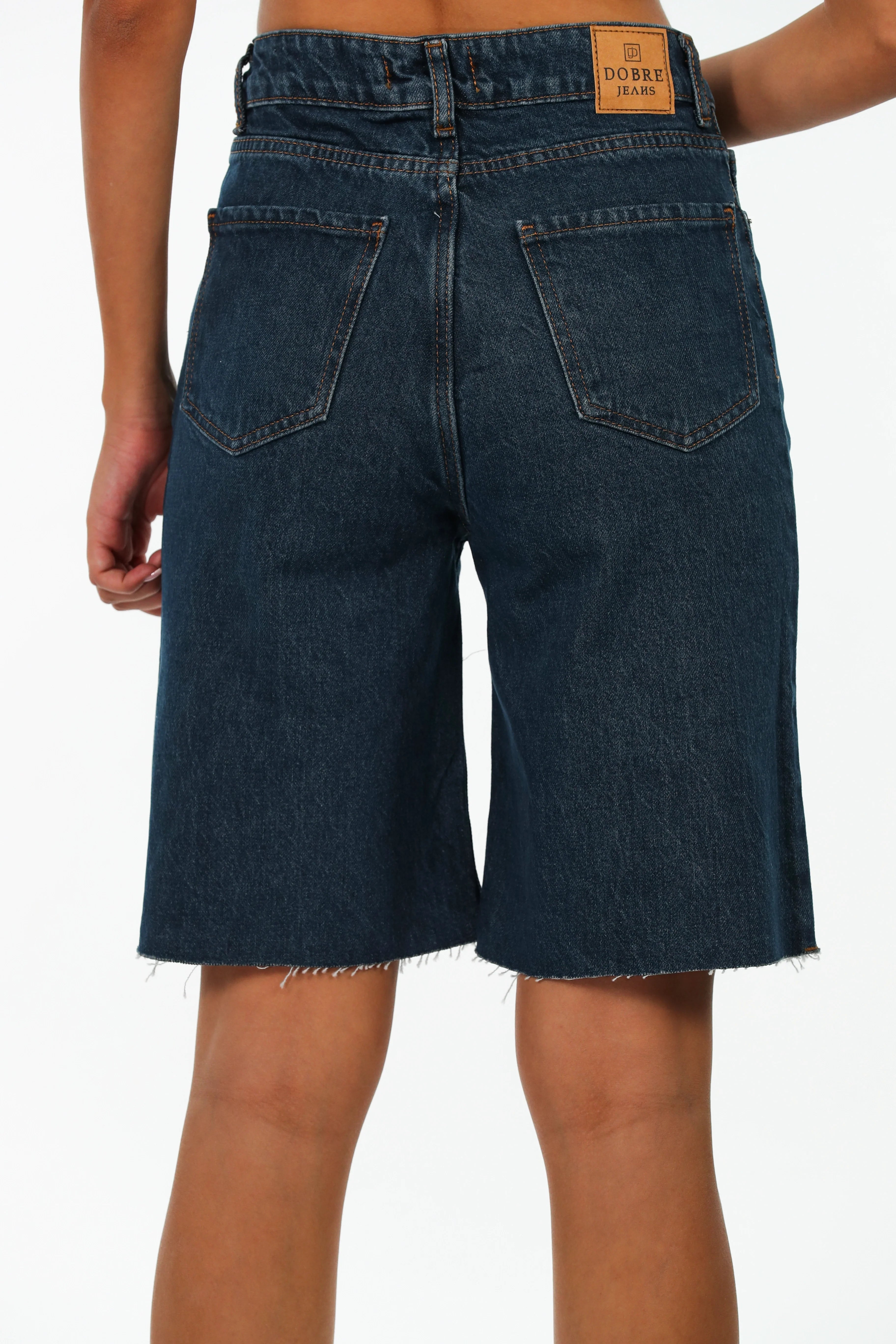 Navy Bermuda Short Jeans