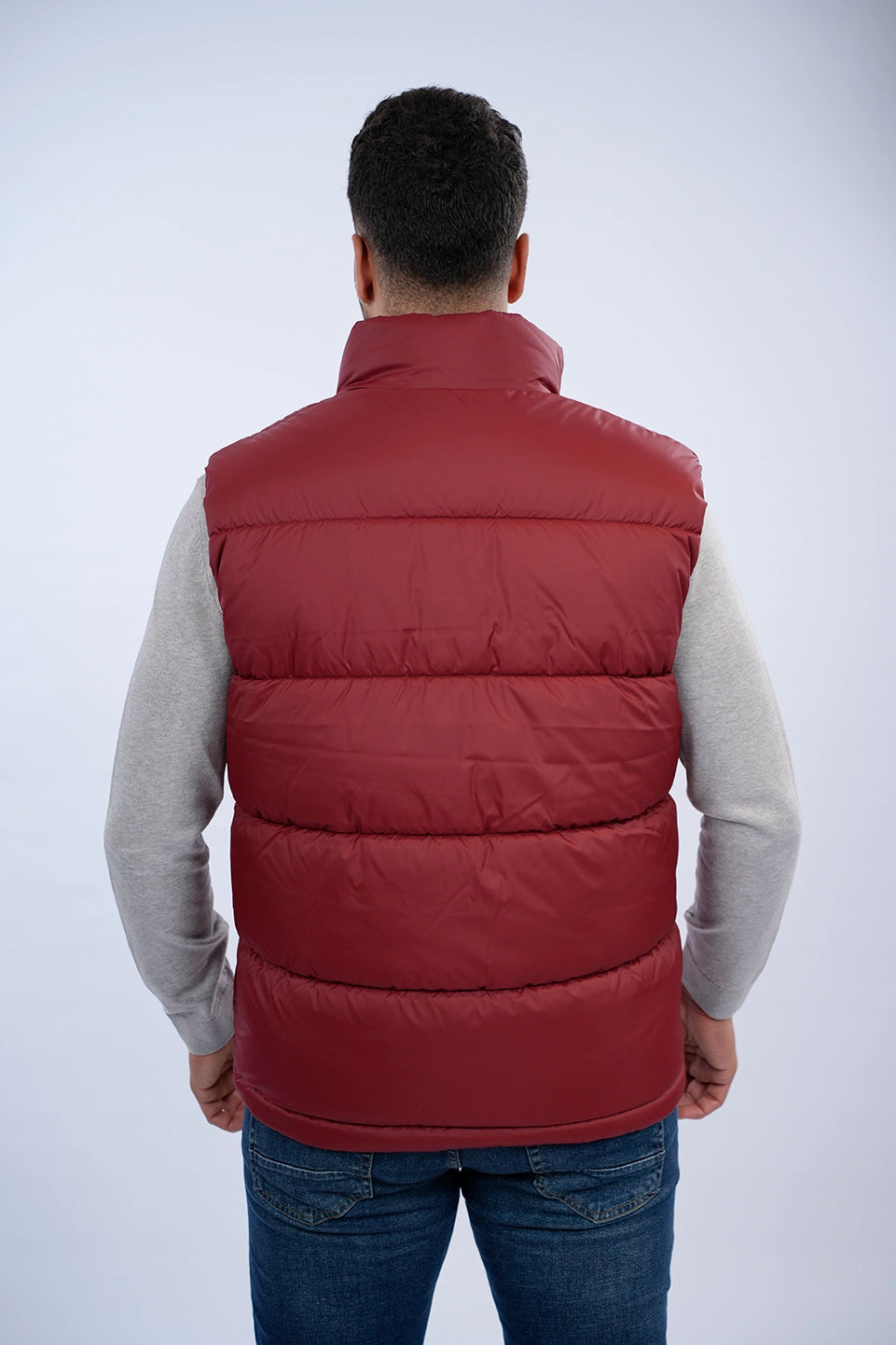 Tom Tailor Red Puffer Vest