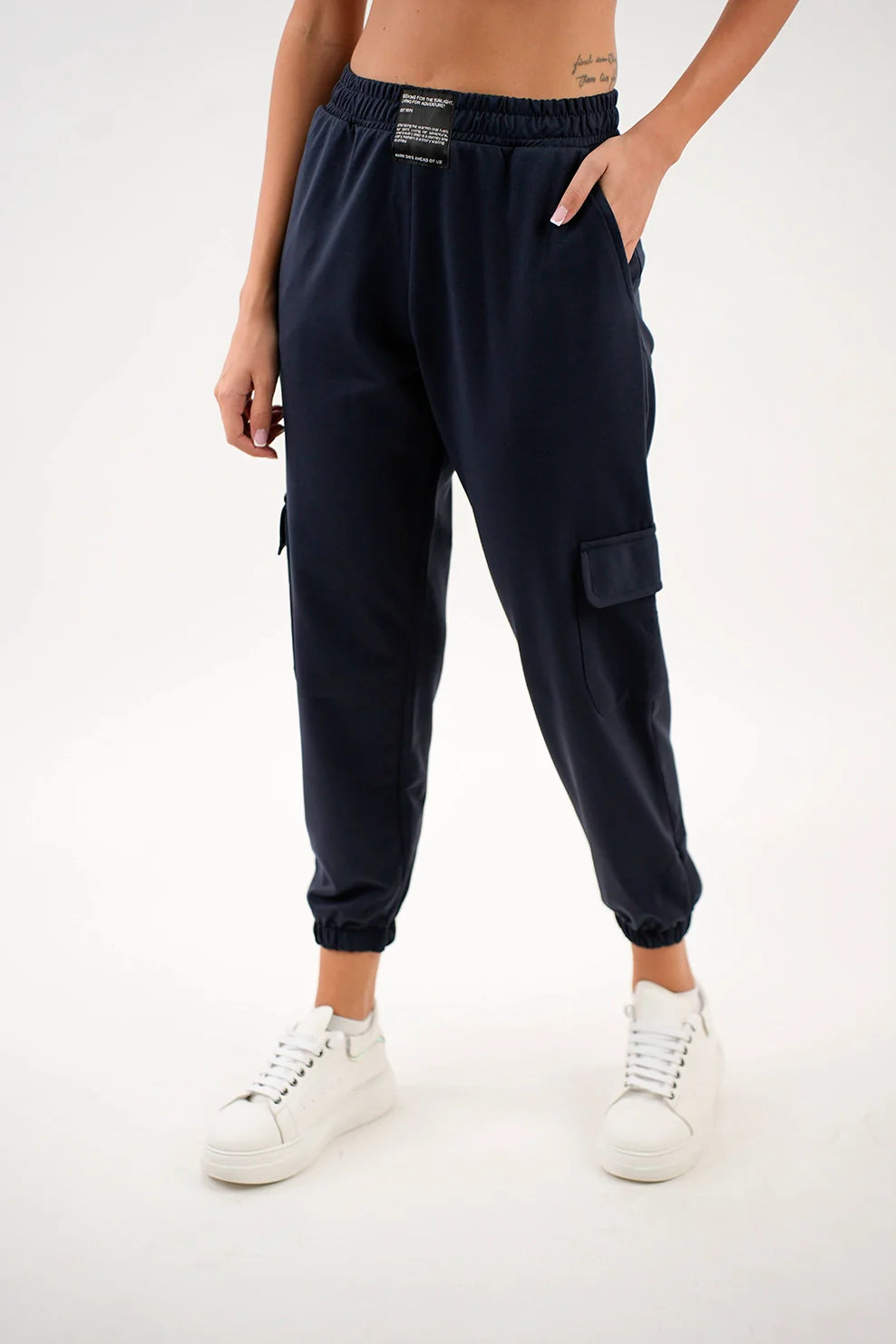 Navy Cargo Jogging