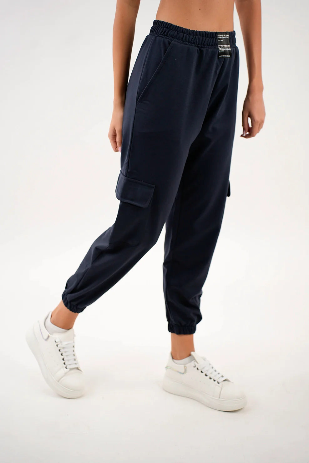 Navy Cargo Jogging