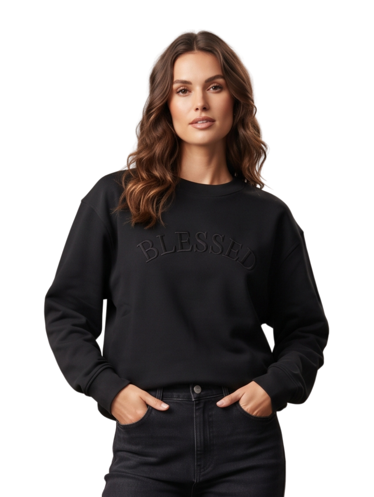 Black Long Sleeved Sweater