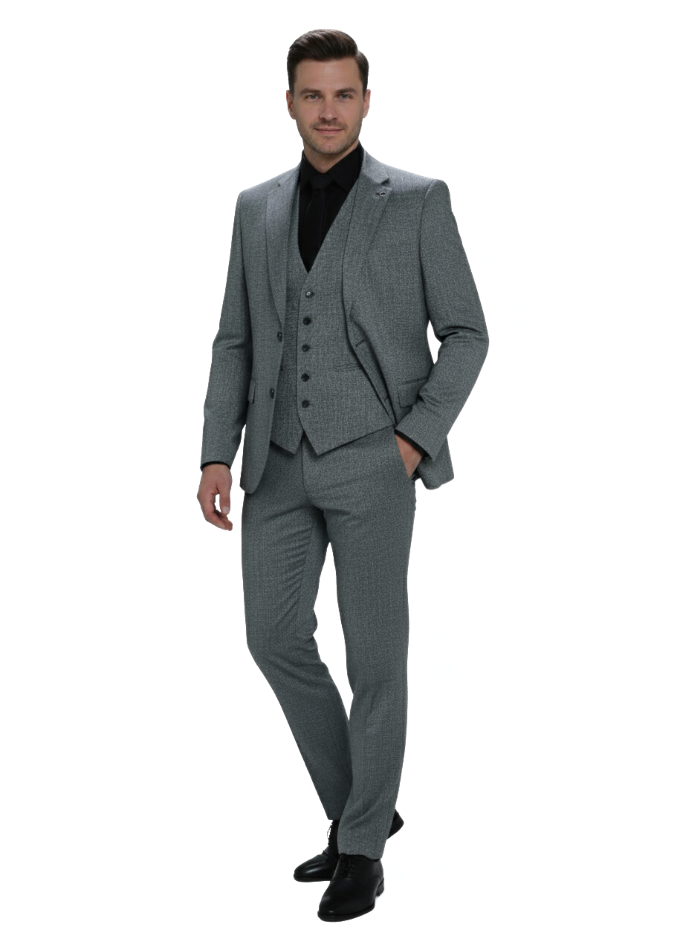 Classic Grey Slim Suit