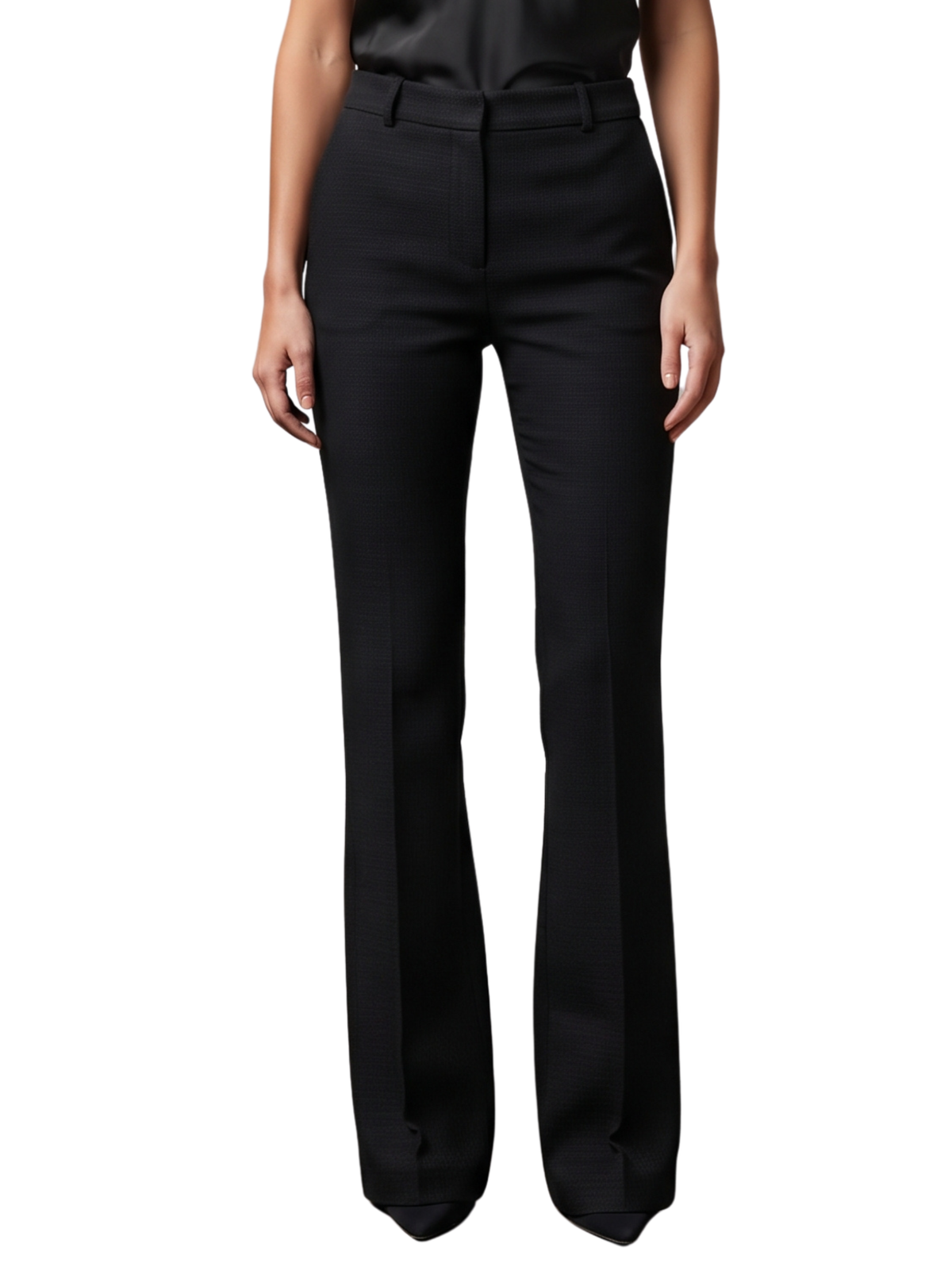 Black Wide-Leg Pant