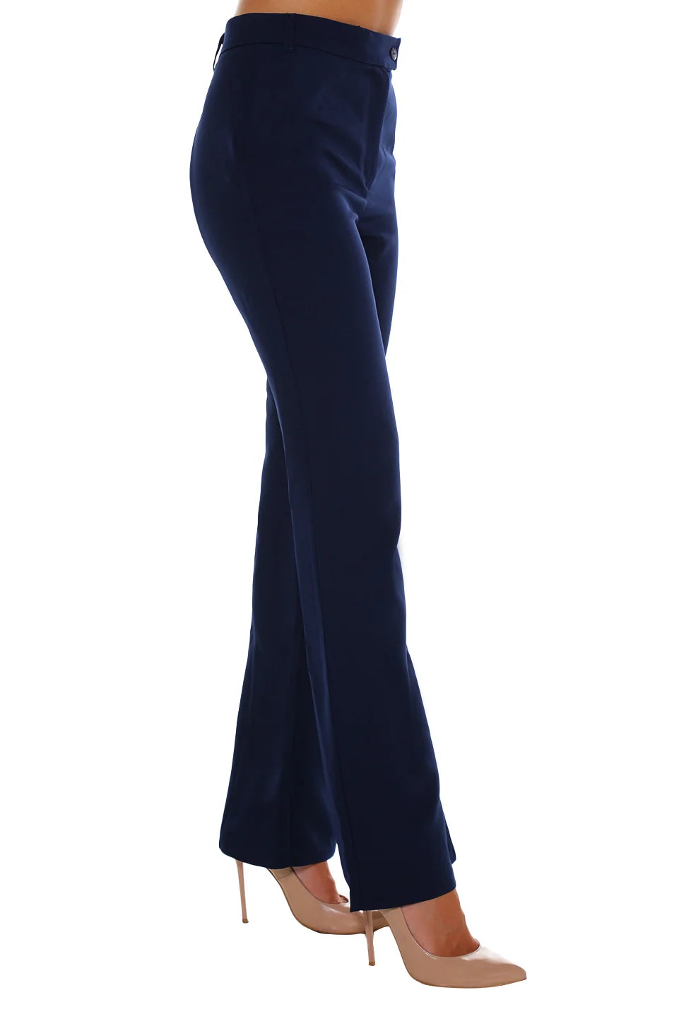 Classic Navy Flare Pants