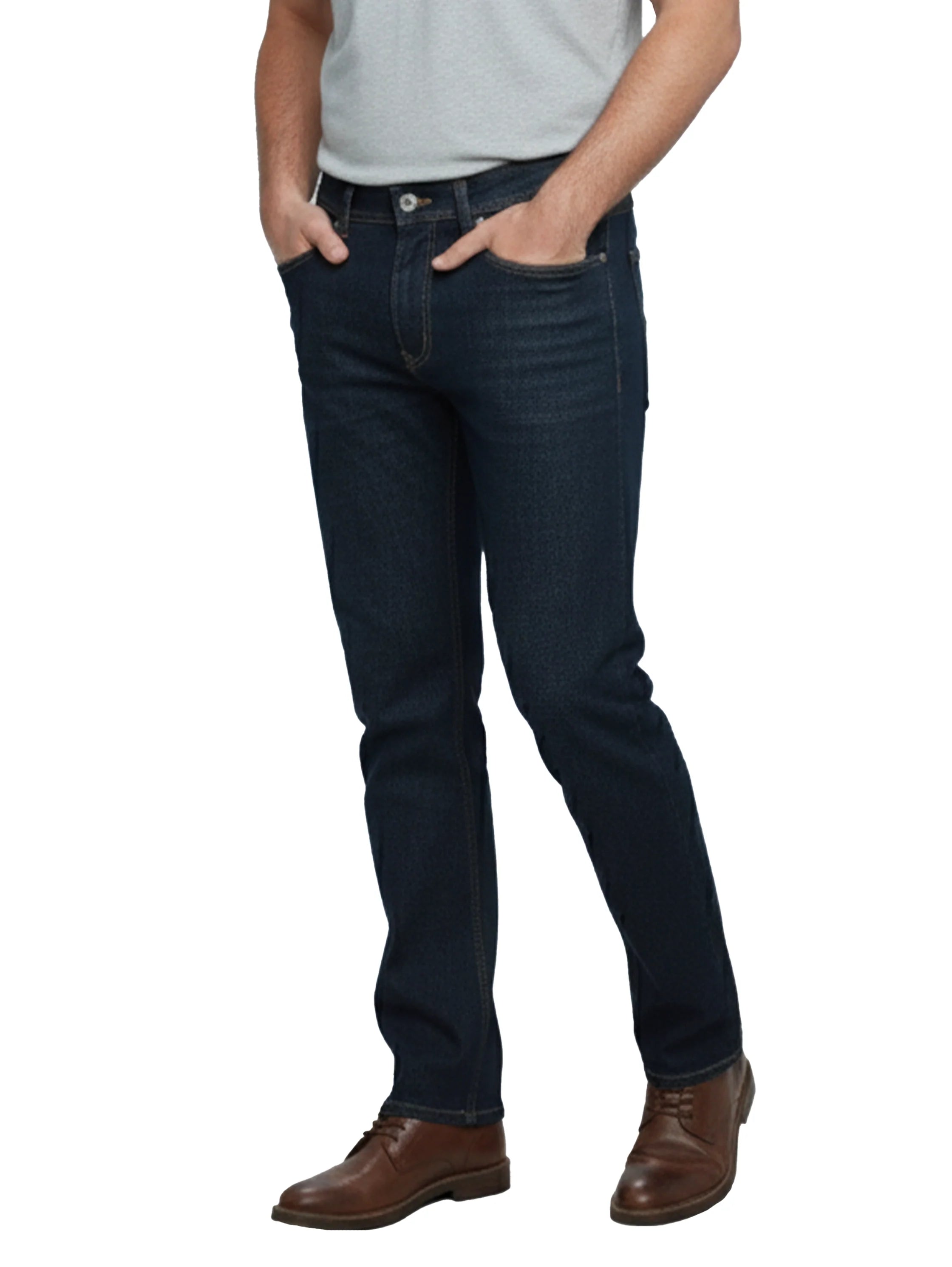 Dark Blue High Waist Jeans
