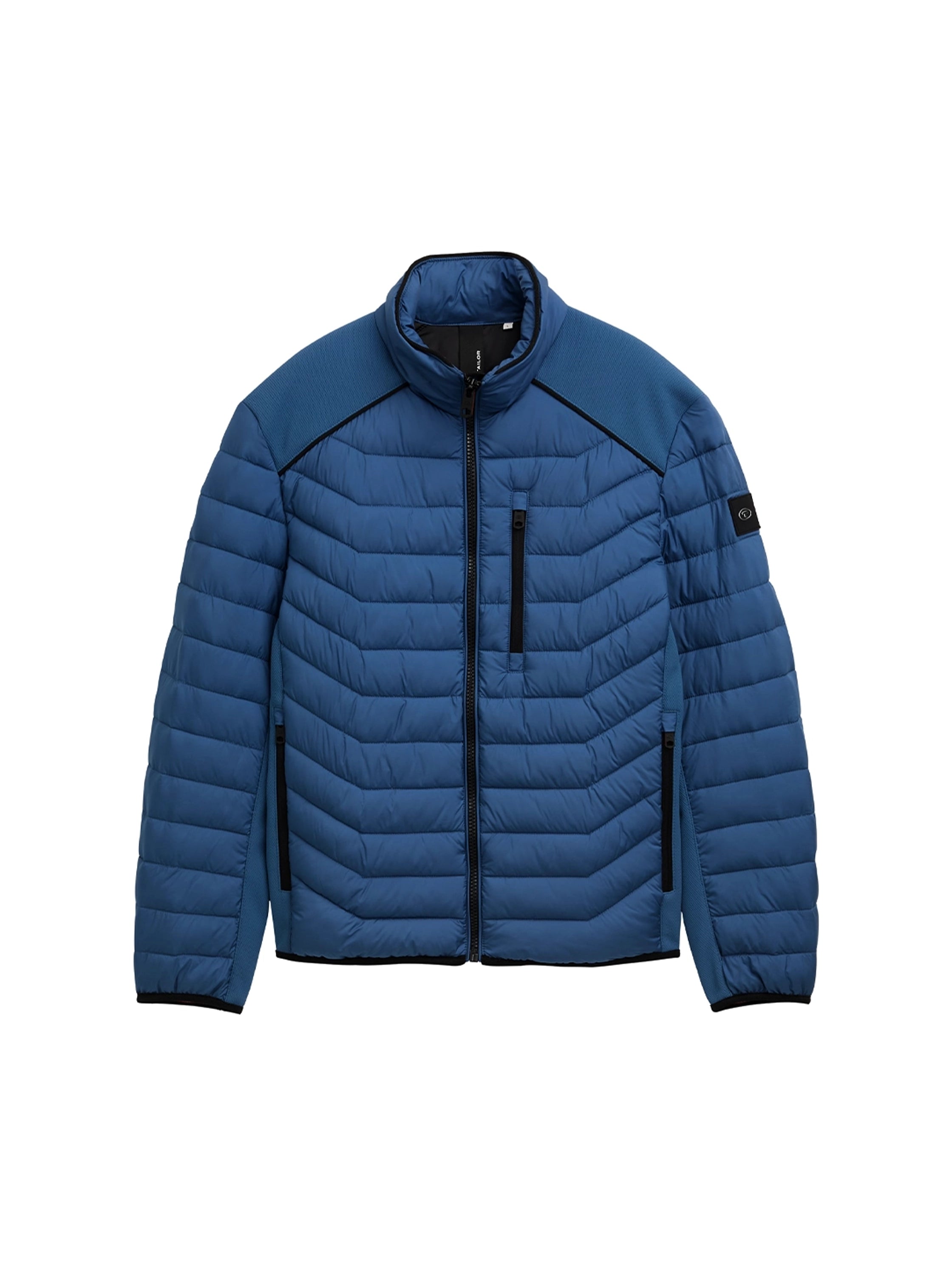 Tom Tailor Blue Jacket with Zipper To Close