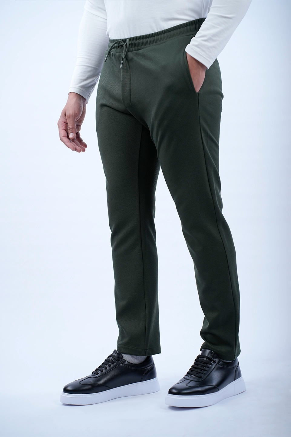 Military Jogging With Elastic Waist