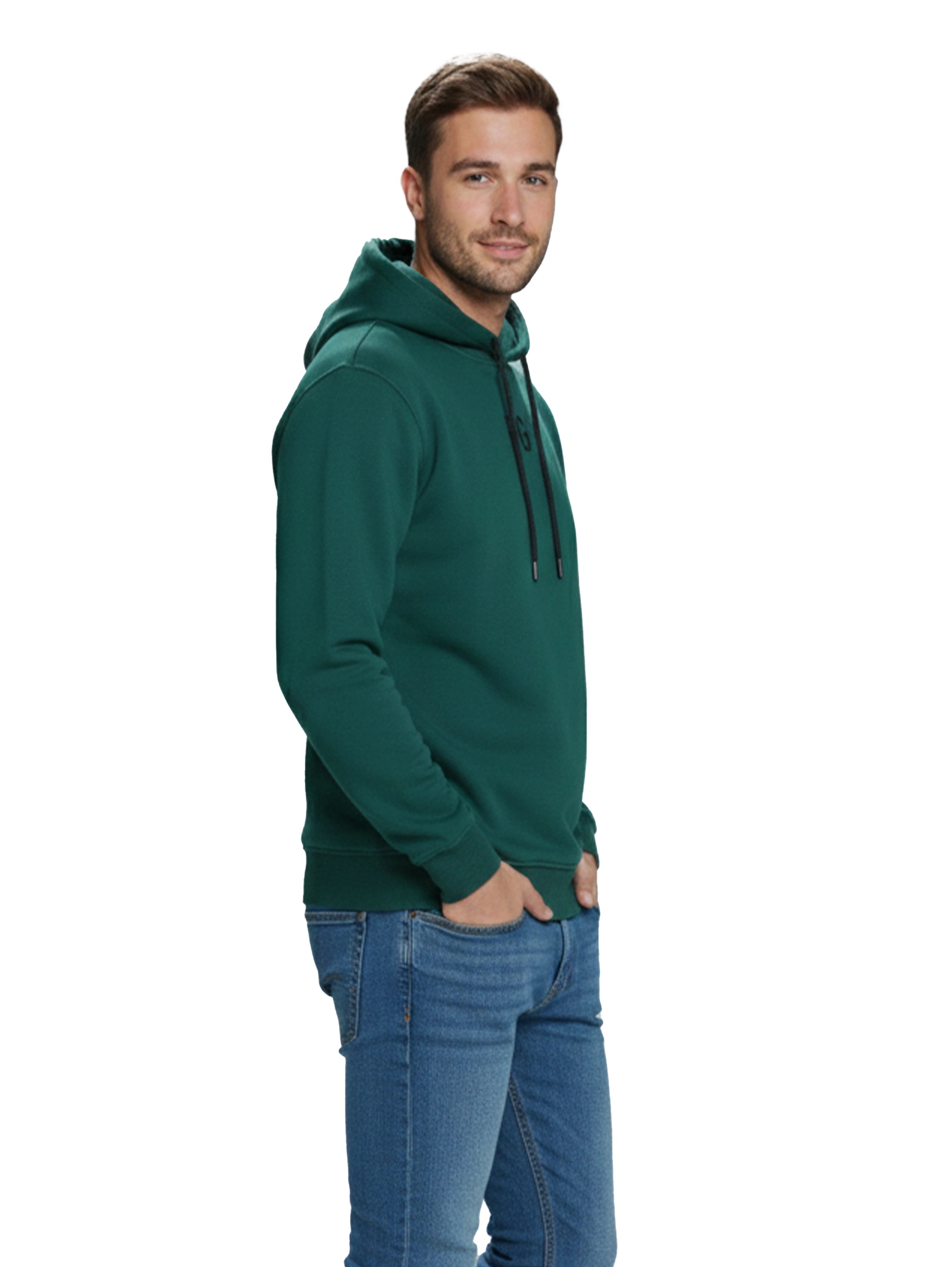 Long Sleeved Green Hoodie