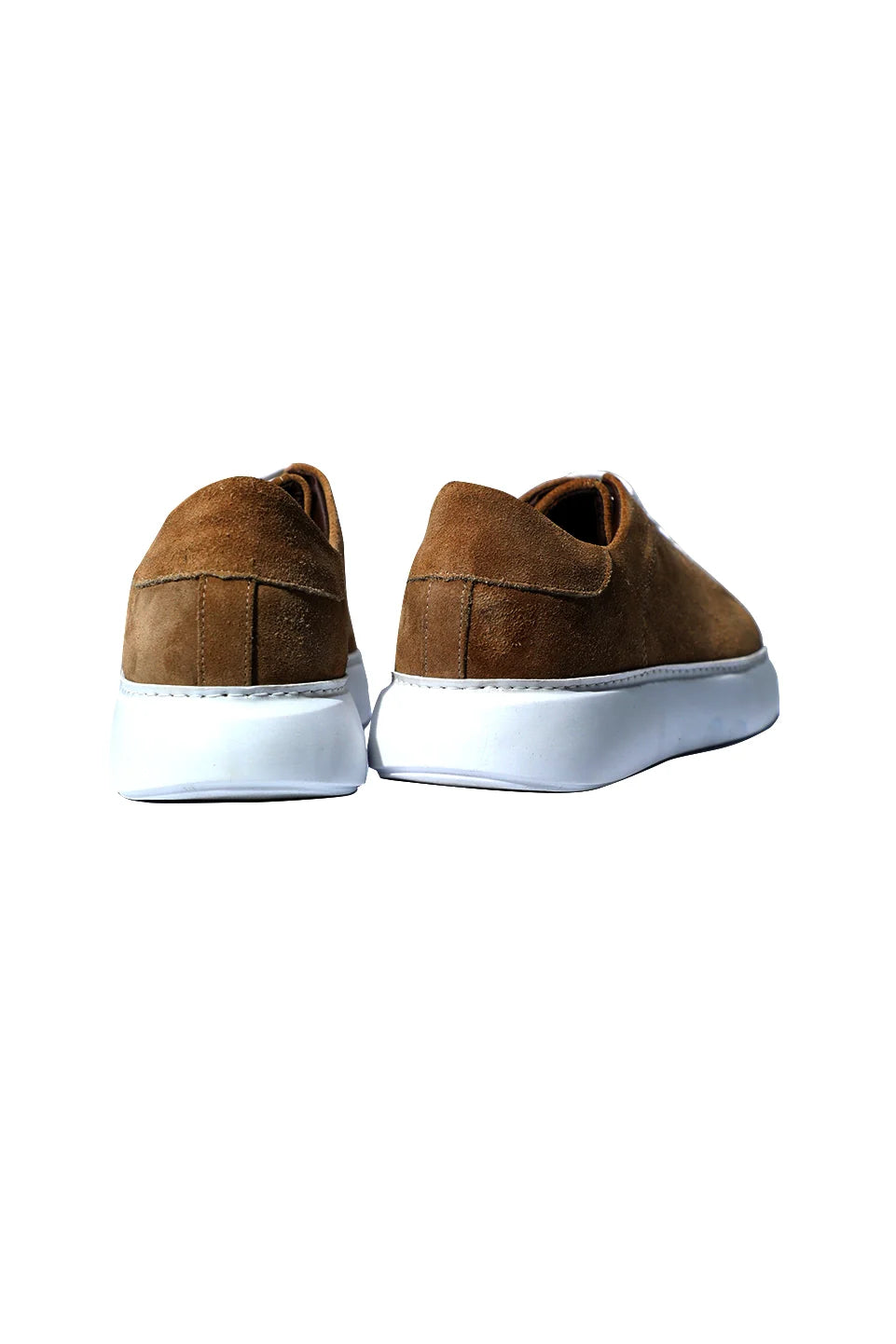 Casual Beige Velvet Shoes With White Insole