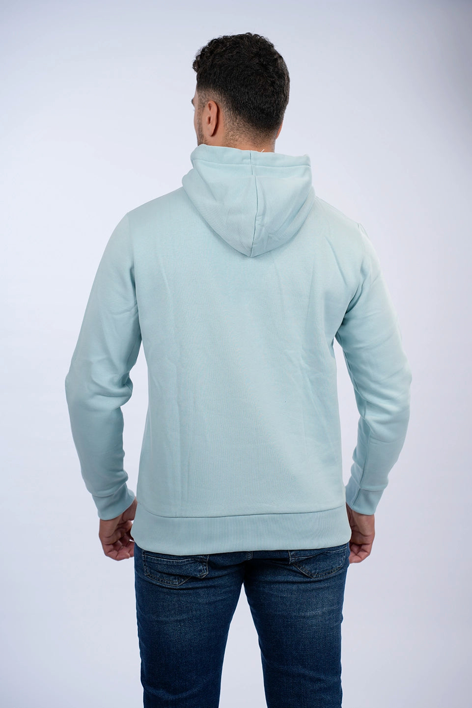 Tom Tailor Grey Mint Hoodie With Front Logo