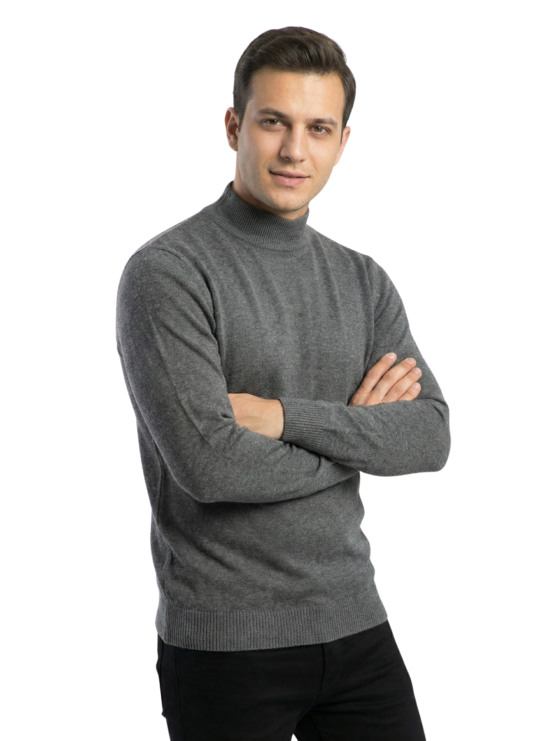 Damat Antra High Neck Knitted Pullover